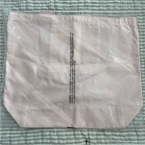 Ban.do “One Day at a Time” Canvas Tote Bag - Pink - NWT - Picture 6 of 6